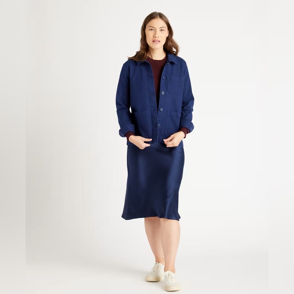 Quince Organic Comfort 
Stretch Chore Jacket